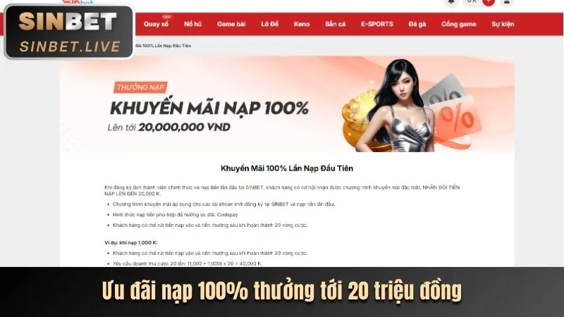 Hướng dẫn các bước nhận khuyến mãi SHBET1